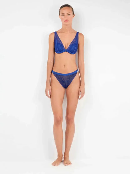 Coordinato reggiseno bralette con ferretto e slip Gisela 10124