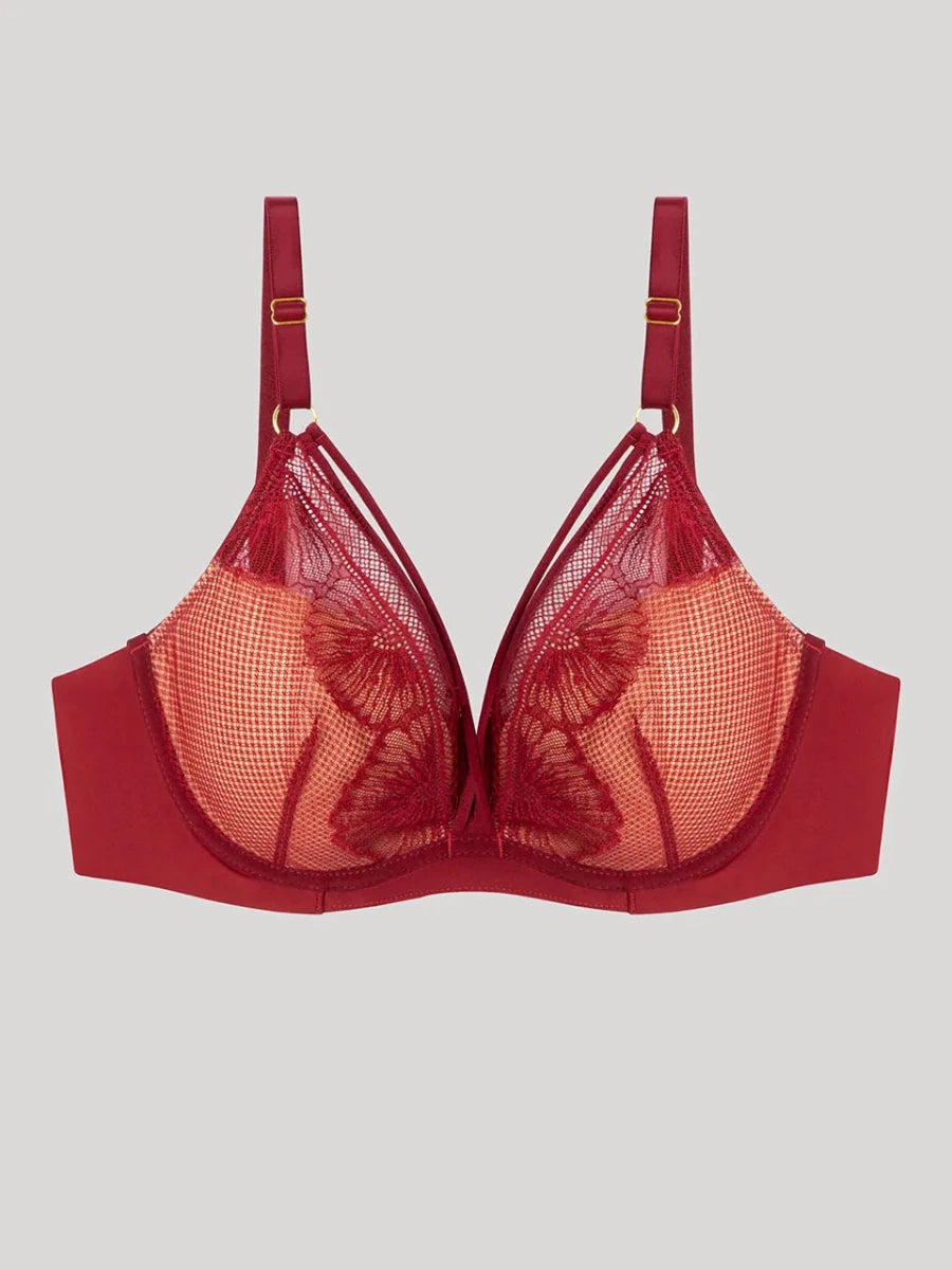 Coordinato reggiseno bralette push up con ferretto e brasiliana Gisela 10133