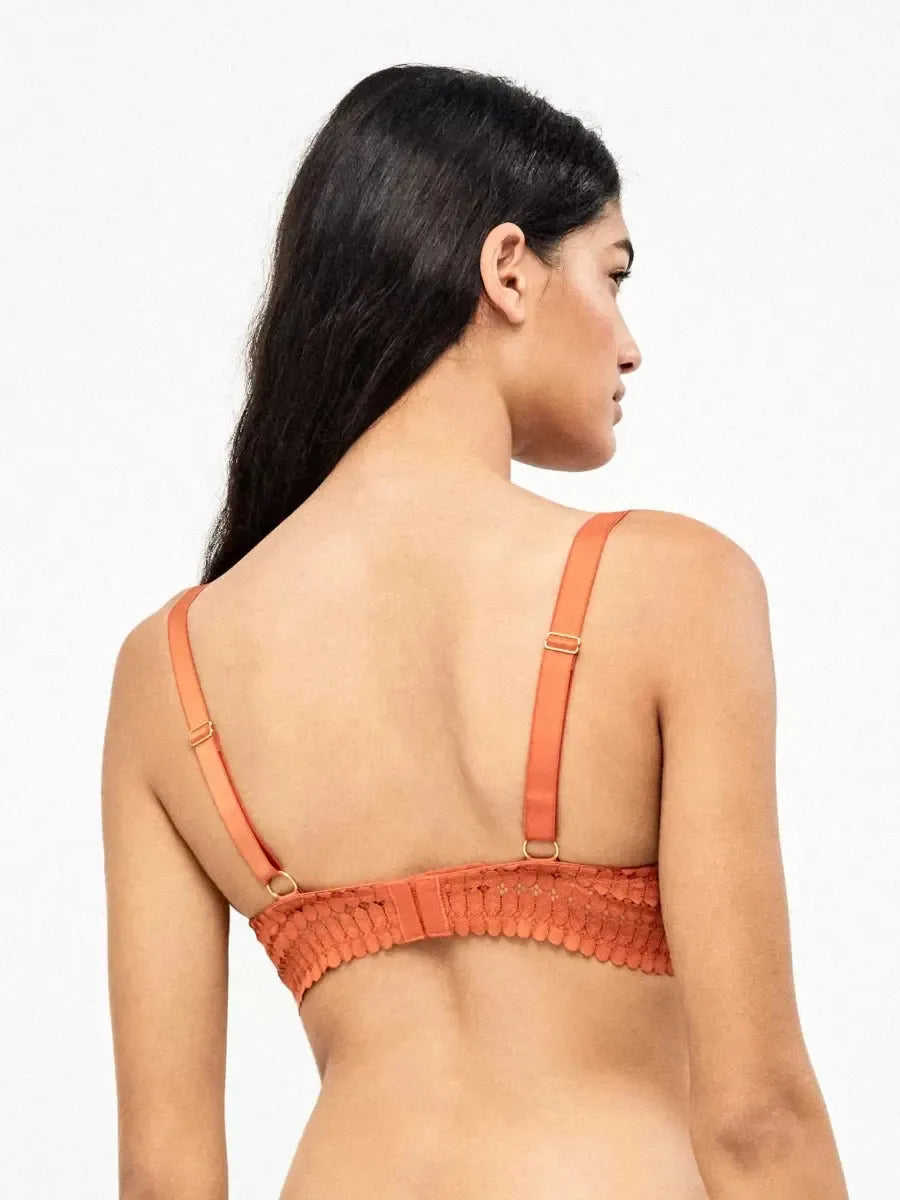 Coordinato reggiseno con ferretto e slip in coppa C Gisela 10158