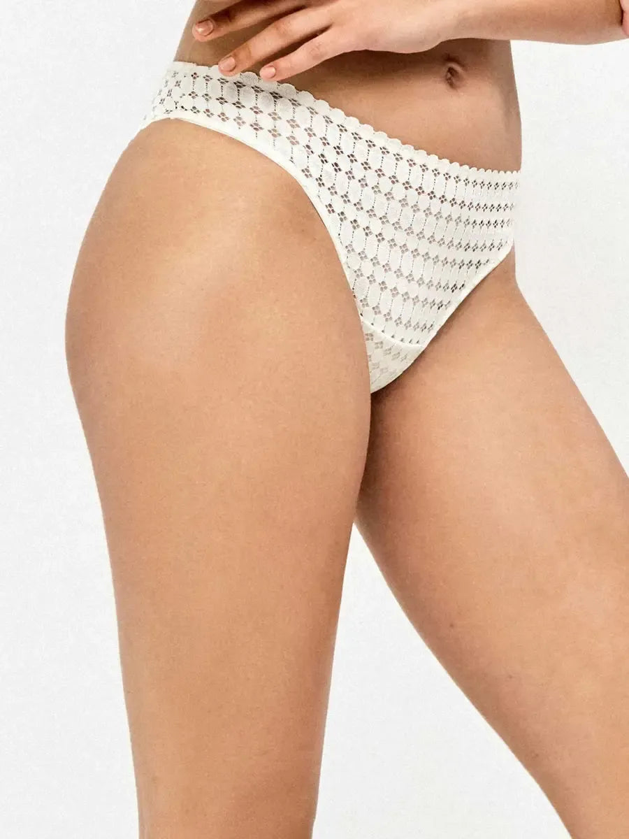 Coordinato reggiseno con ferretto e slip in coppa C Gisela 10158