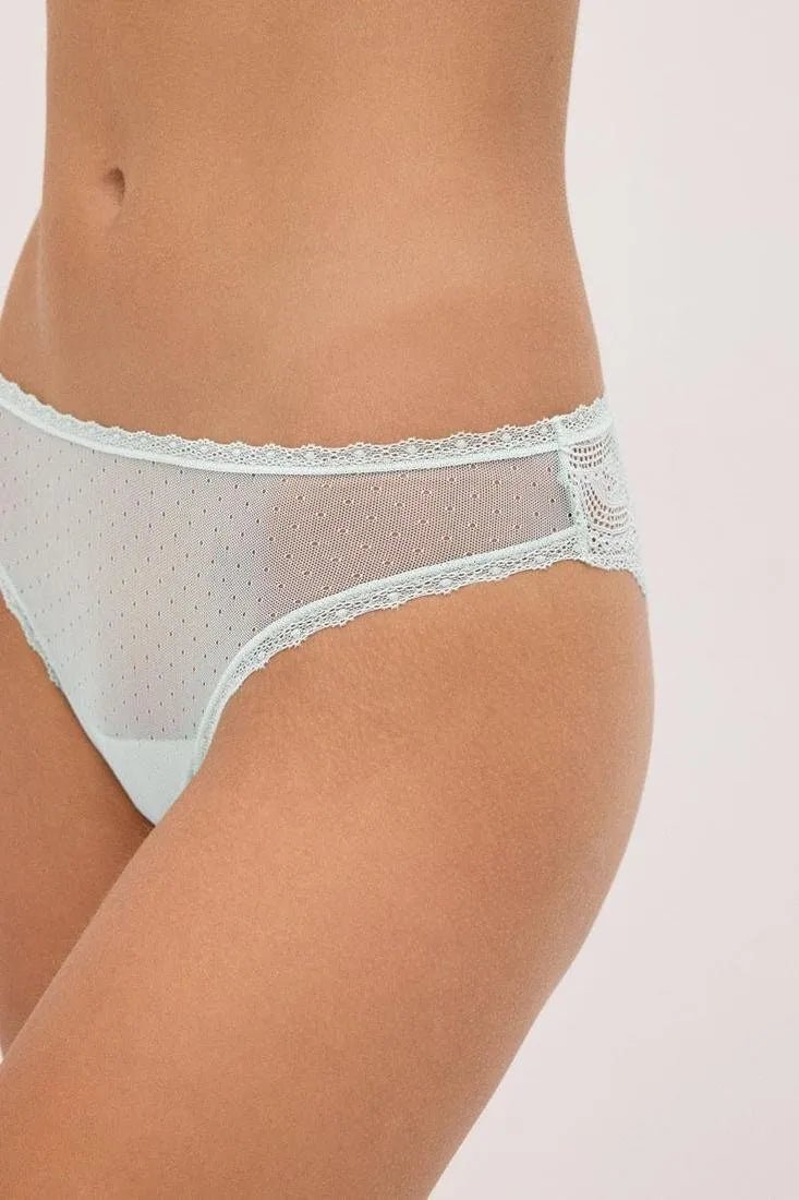 Coordinato reggiseno imbottito senza ferretto e brasiliana Ysabel Mora 10842