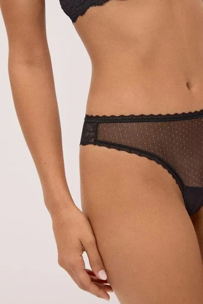 Coordinato reggiseno push-up con ferretto e perizoma Ysabel Mora 10838