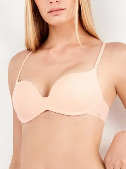 Coordinato reggiseno push up senza ferretto e perizoma Gisela 10127