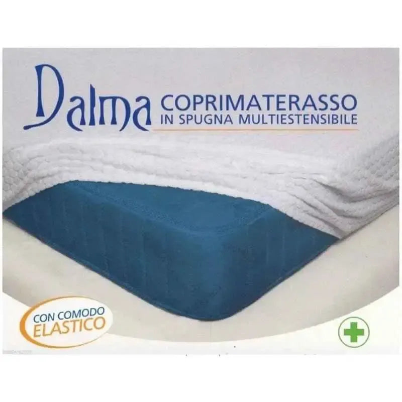 Coprimaterasso Biancaluna modello Dalma in spugna jersey con elastico