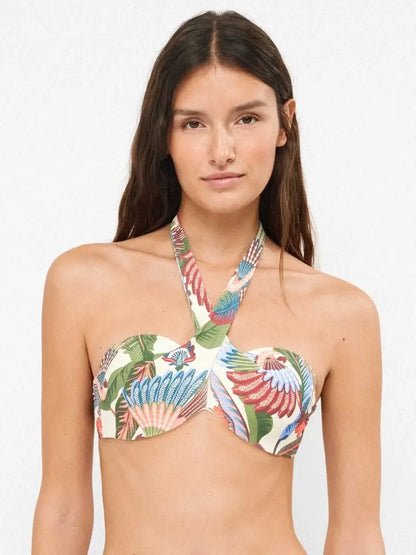 Costume da bagno donna a fascia e slip Gisela 30379