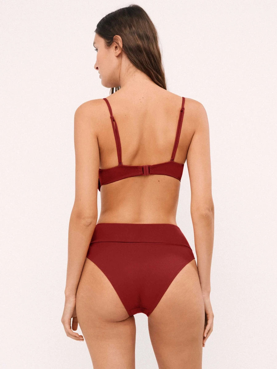 Costume da bagno donna balconcino coppa C e slip Gisela 30414