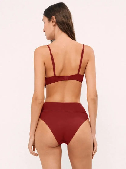 Costume da bagno donna balconcino coppa C e slip Gisela 30414