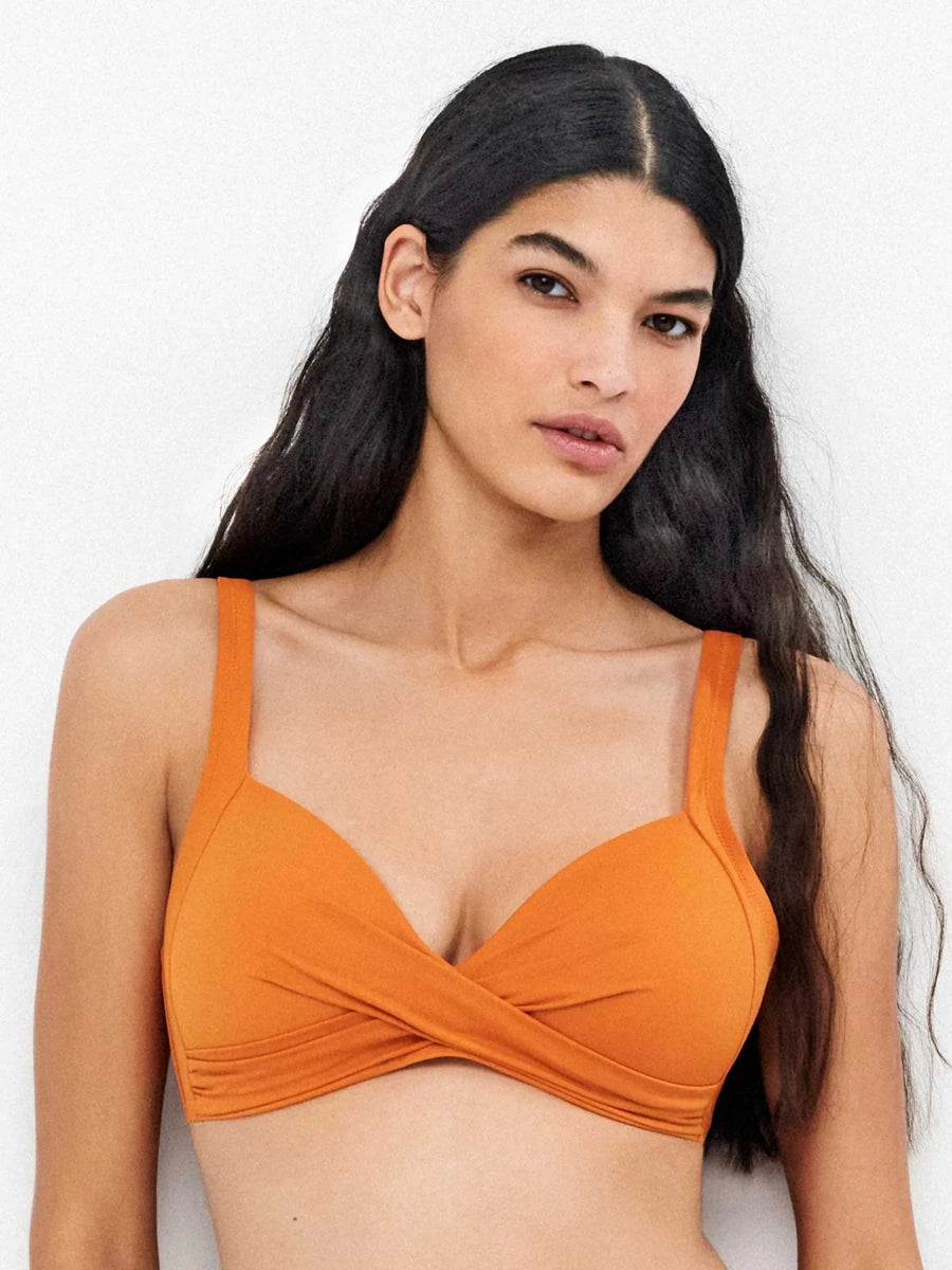 Costume da bagno donna balconcino coppa C e slip Gisela 30414