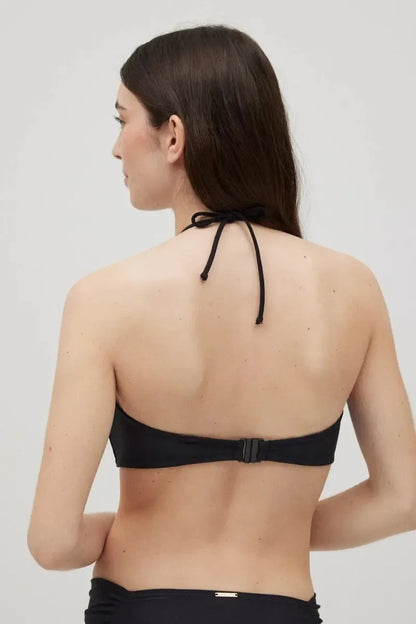 Costume da bagno donna bikini a fascia coppa C con ferretto e slip Ysabel Mora 83062