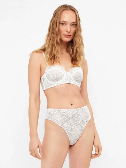 Costume da bagno donna bikini a fascia e slip alto Gisela 30336