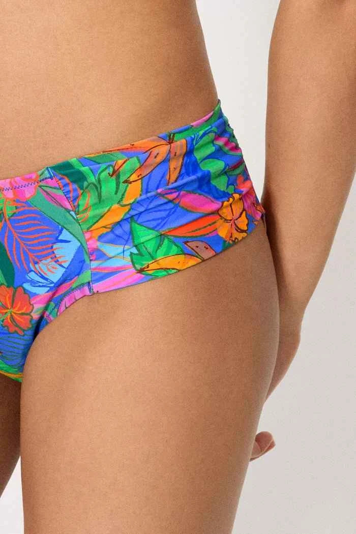 Costume da bagno donna bikini con ferretto coppa C e slip midi snellente Ysabel Mora 83401