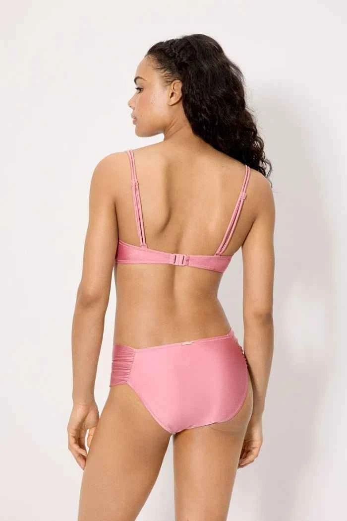 Costume da bagno donna bikini con ferretto coppa C e slip snellente Ysabel Mora 83259