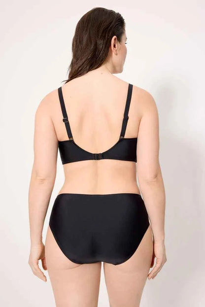 Costume da bagno donna bikini con ferretto coppa D e slip midi snellente Ysabel Mora 83310