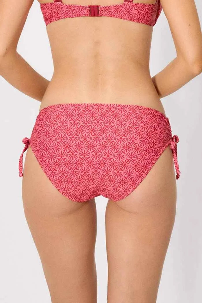 Costume da bagno donna bikini con ferretto coppa D e slip midi snellente Ysabel Mora 83453