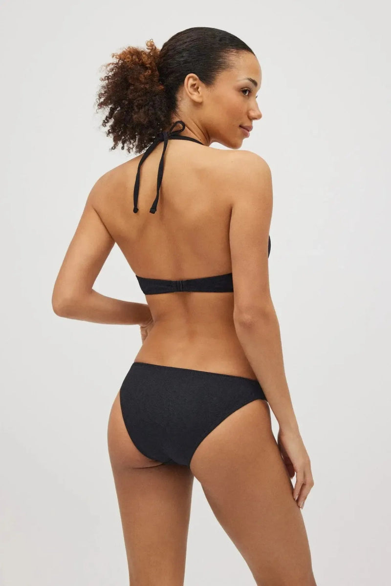 Costume da bagno donna bikini con ferretto double push up e slip Ysabel Mora 83045