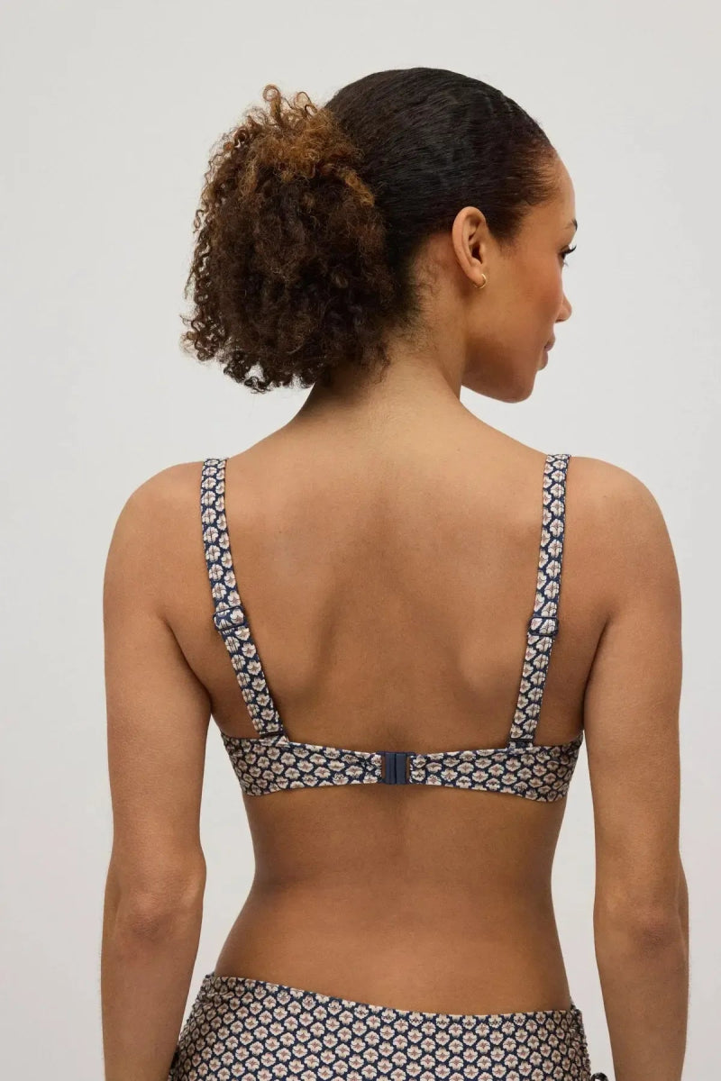 Costume da bagno donna bikini con ferretto e slip midi Ysabel Mora 82927