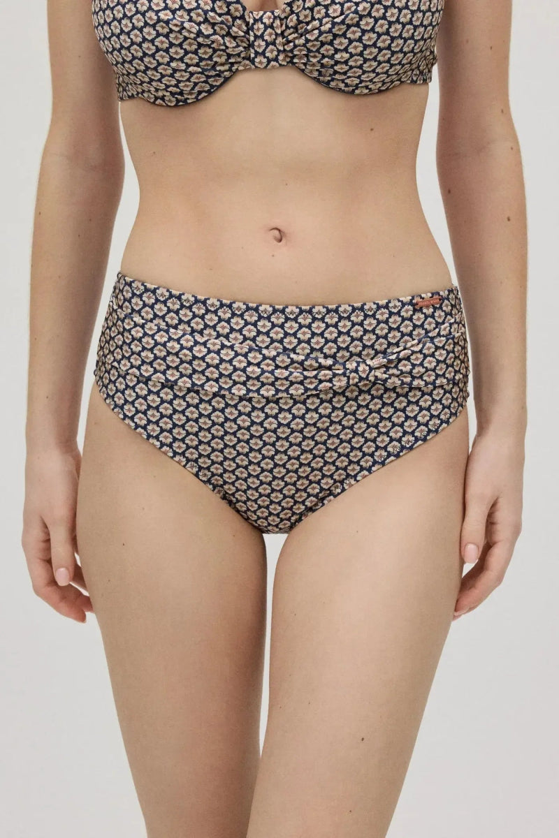 Costume da bagno donna bikini con ferretto e slip midi Ysabel Mora 82927