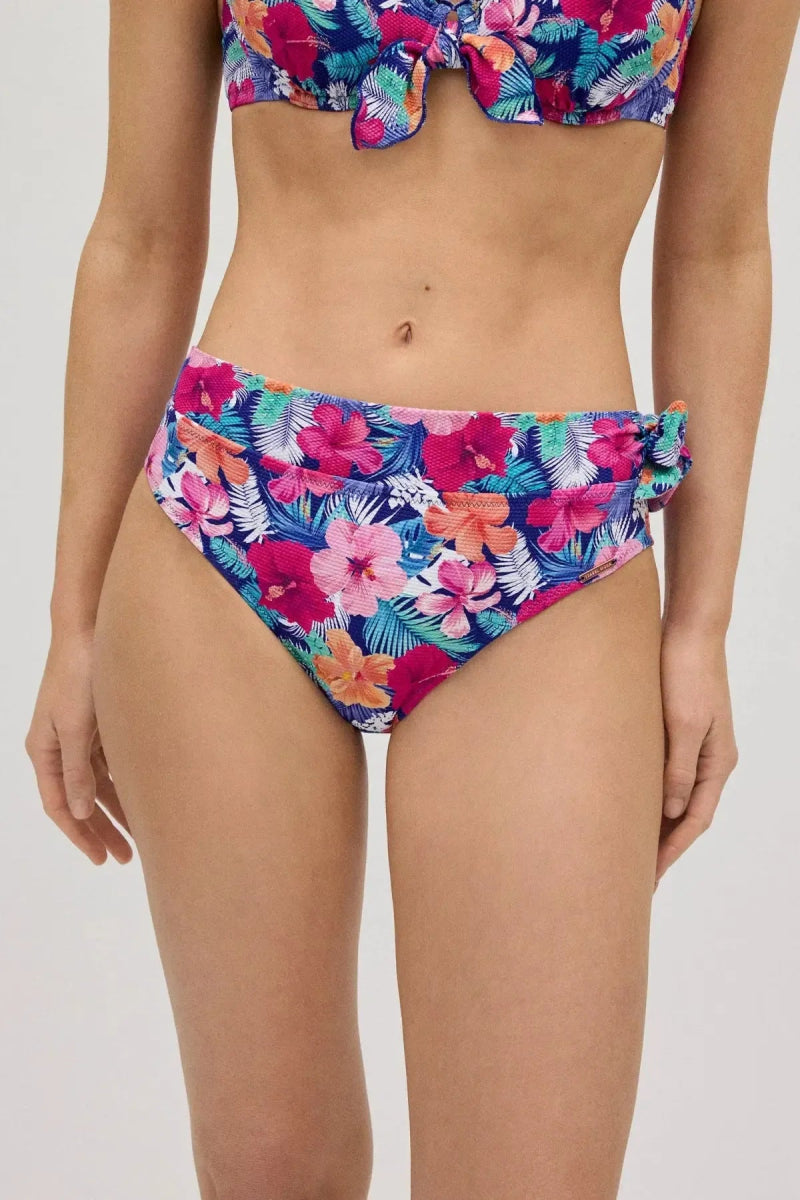 Costume da bagno donna bikini con ferretto e slip midi Ysabel Mora 83120