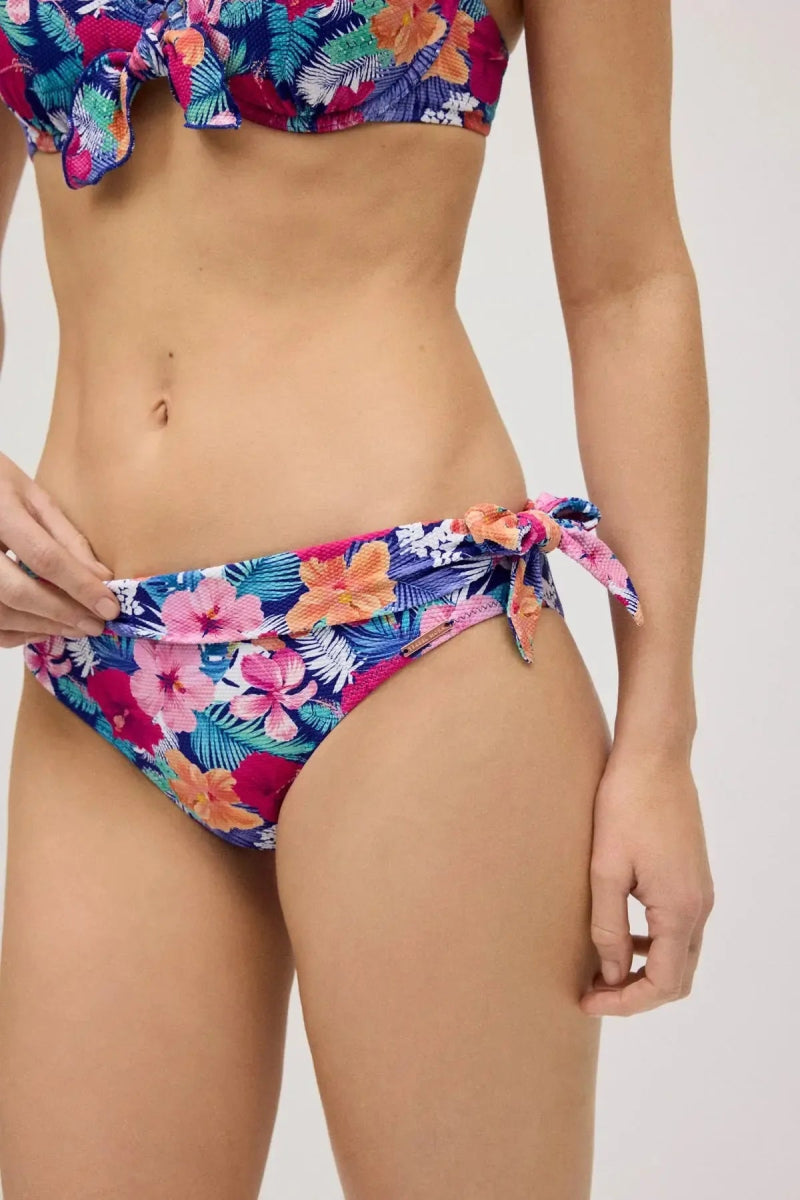 Costume da bagno donna bikini con ferretto e slip midi Ysabel Mora 83120