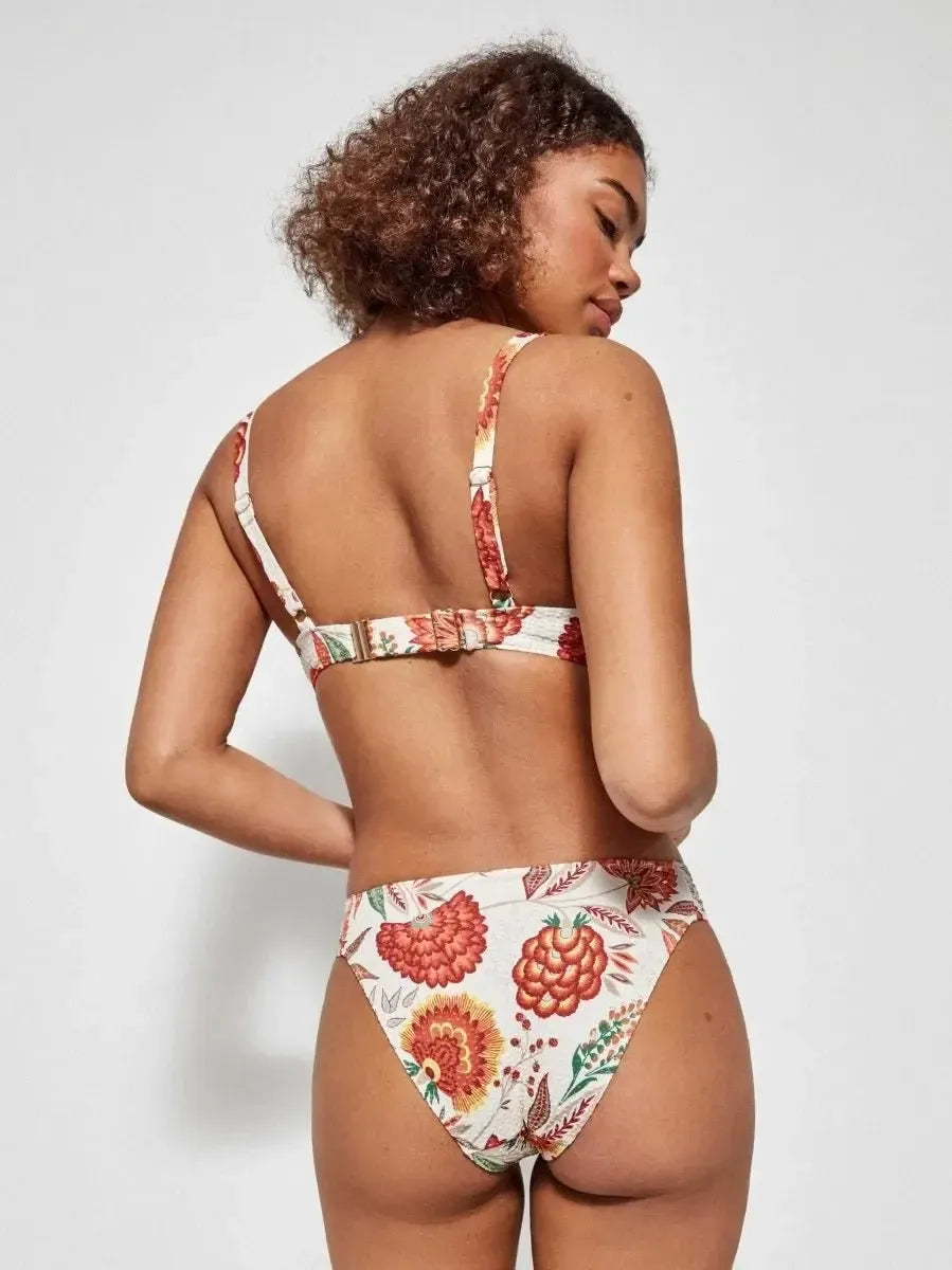 Costume da bagno donna bikini coppa B con ferretto e slip mini Gisela 2/30106