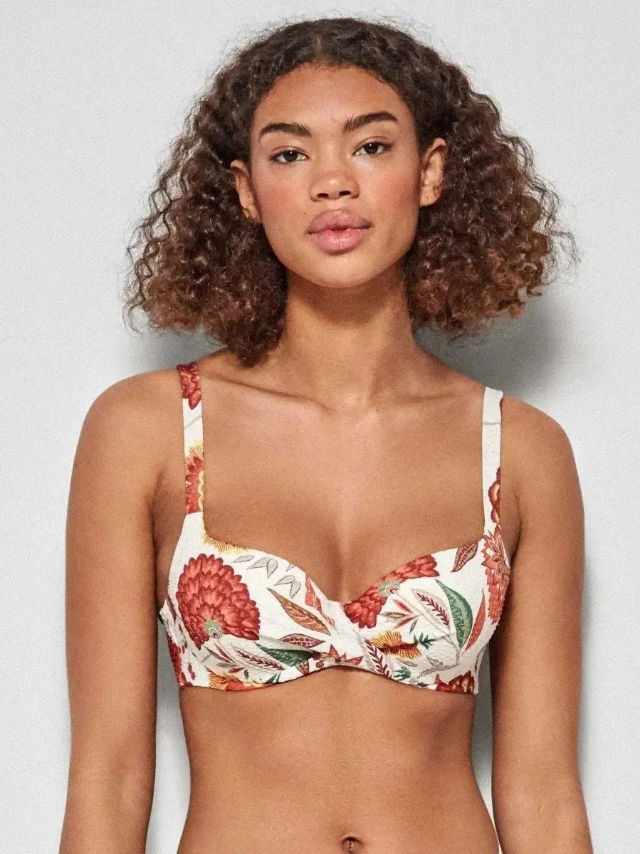 Costume da bagno donna bikini coppa B con ferretto e slip mini Gisela 2/30106