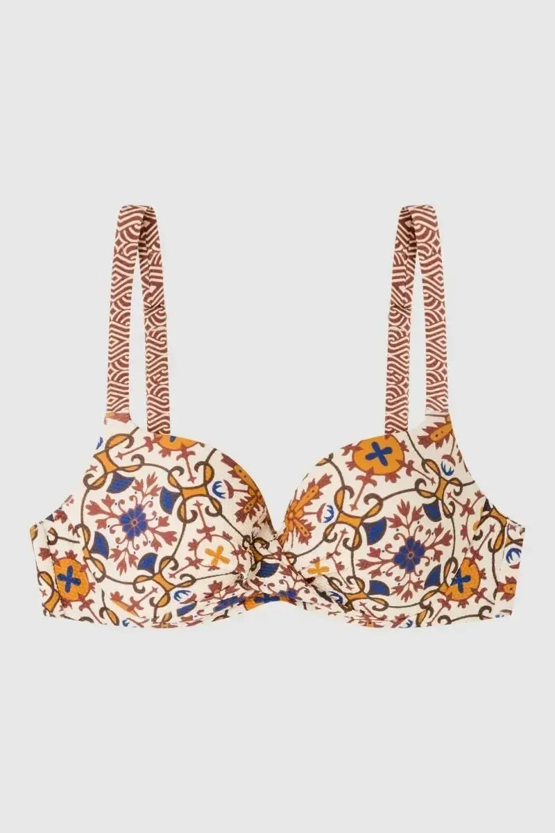 Costume da bagno donna bikini coppa B con ferretto e slip mini Gisela 2/30135