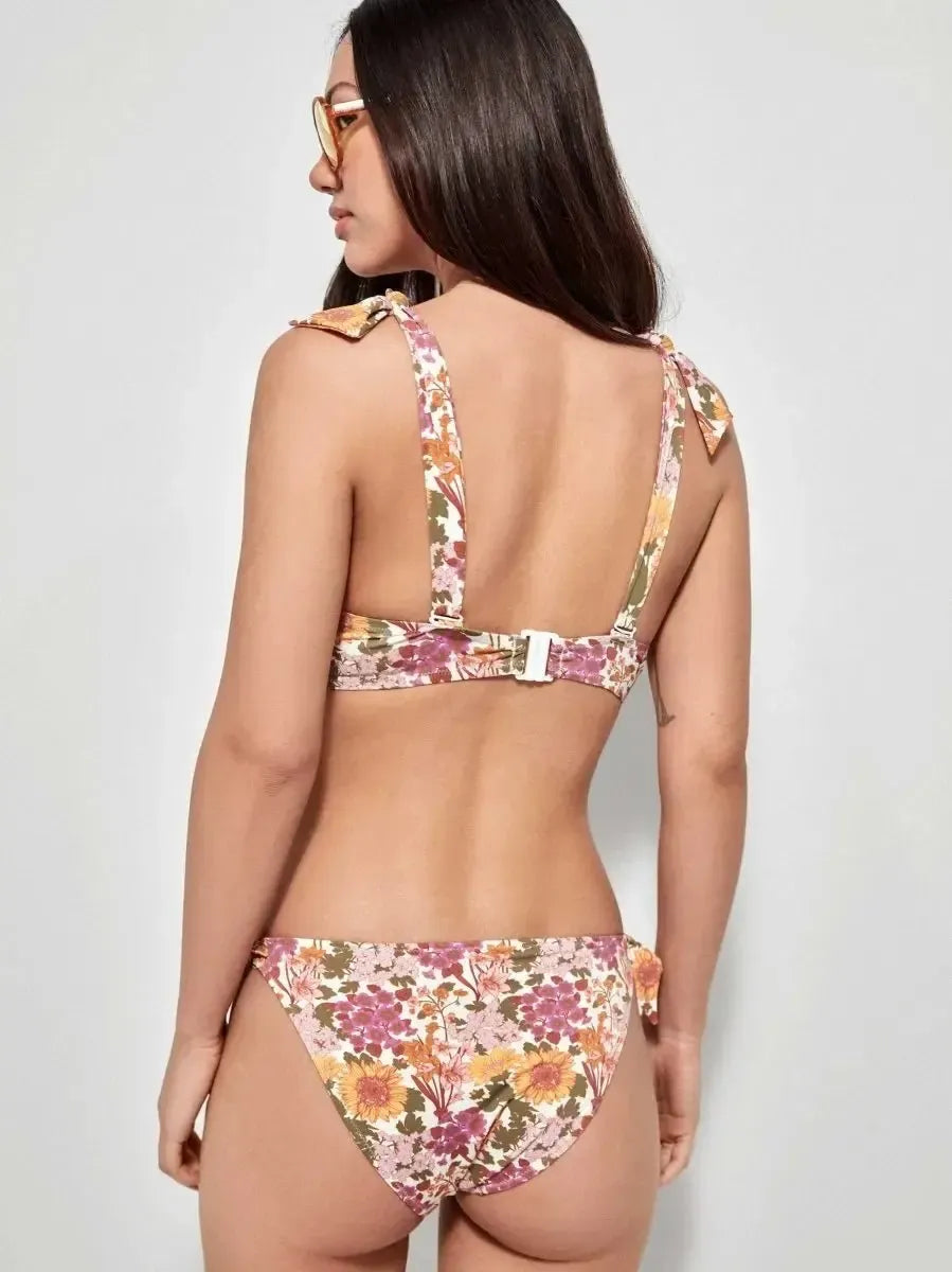 Costume da bagno donna bikini coppa B senza ferretto e slip mini Gisela 2/30152