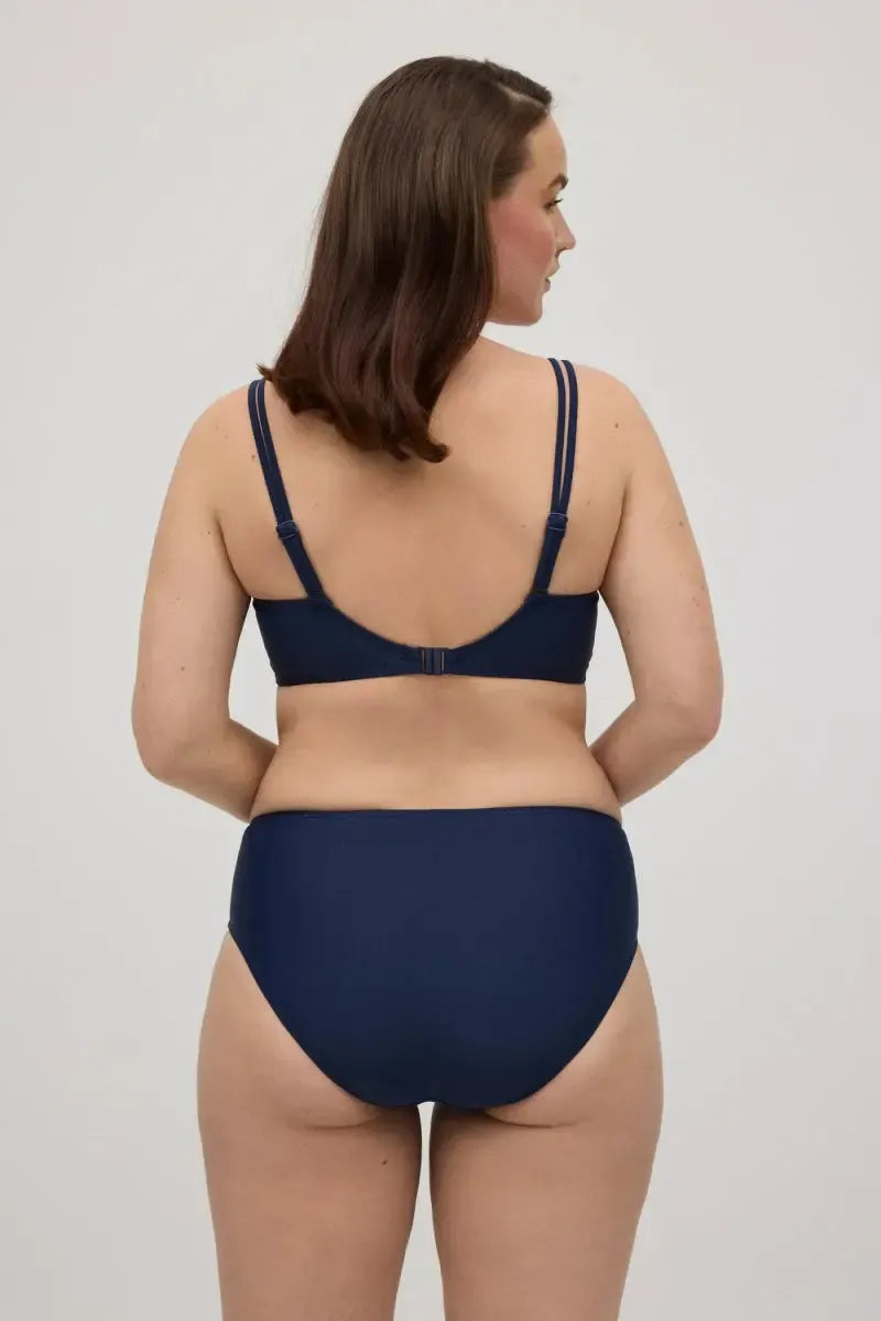 Costume da bagno donna bikini coppa D con ferretto e slip Ysabel Mora 82948