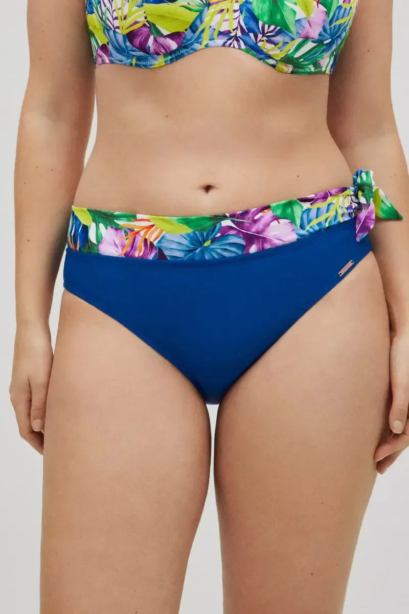 Costume da bagno donna bikini coppa D con ferretto e slip Ysabel Mora 83021