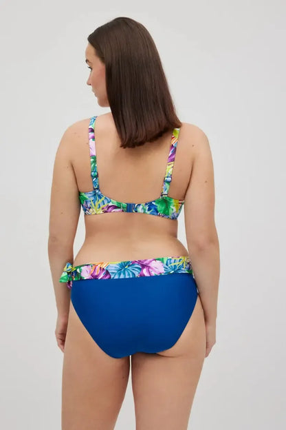 Costume da bagno donna bikini coppa D con ferretto e slip Ysabel Mora 83021