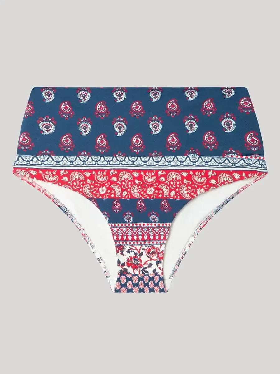 Costume da bagno donna bikini coppa D e slip alto Gisela 30223