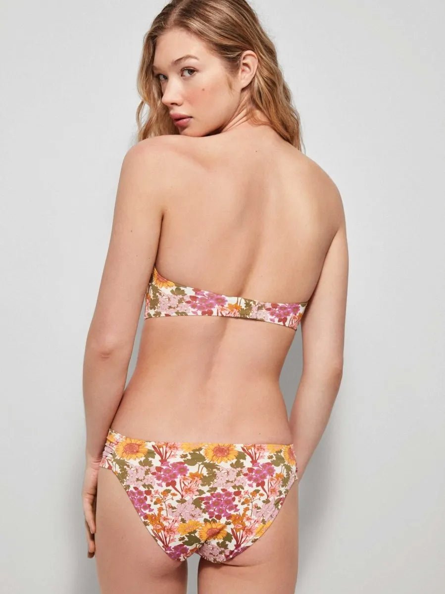 Costume da bagno donna bikini fascia coppa B con ferretto e slip mini Gisela 2/30153
