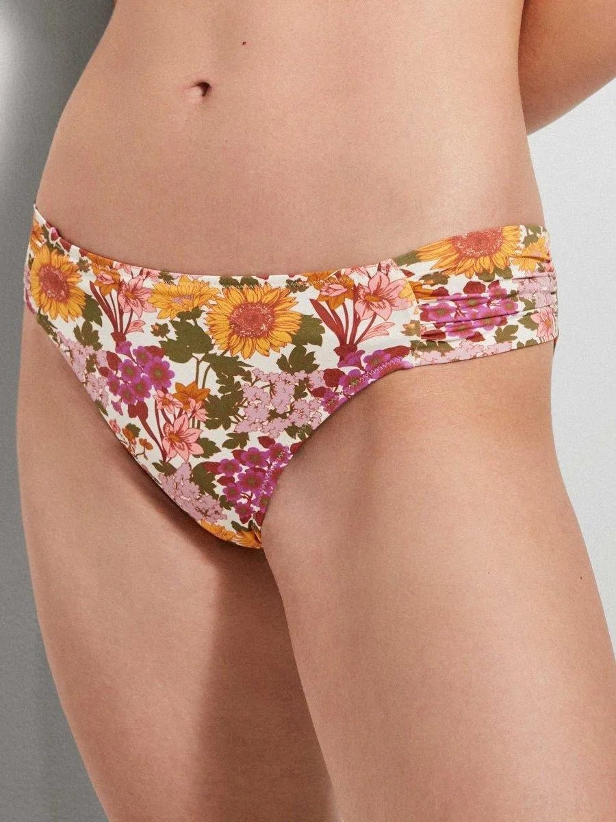 Costume da bagno donna bikini fascia coppa B con ferretto e slip mini Gisela 2/30153