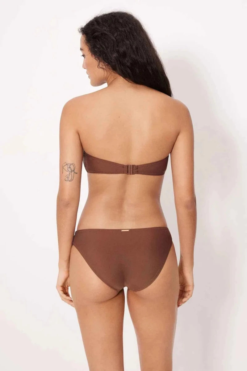 Costume da bagno donna bikini fascia senza ferretto e slip Ysabel Mora 83470