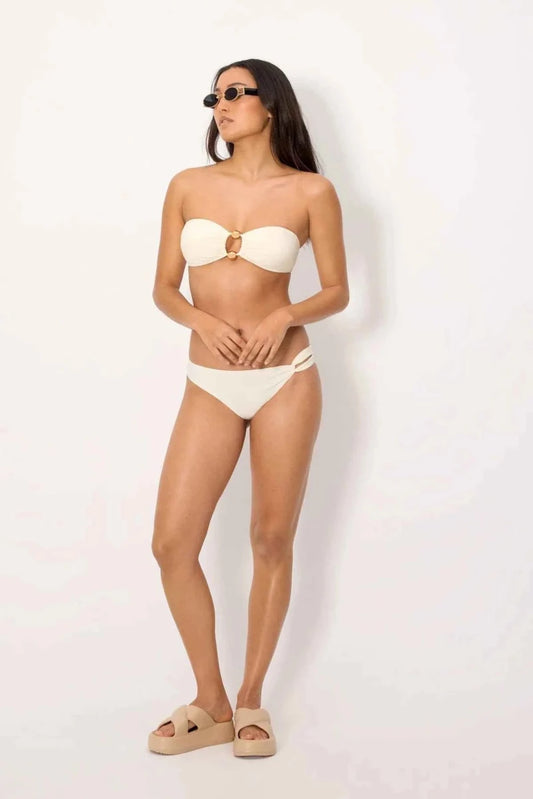 Costume da bagno donna bikini fascia senza ferretto e slip Ysabel Mora 83470