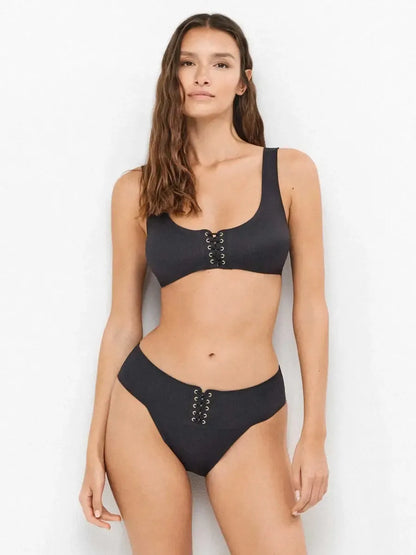 Costume da bagno donna bikini high tech senza ferretto e slip Gisela 30319