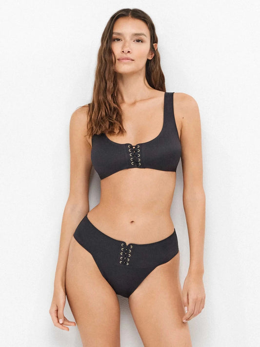 Costume da bagno donna bikini high tech senza ferretto e slip Gisela 30319