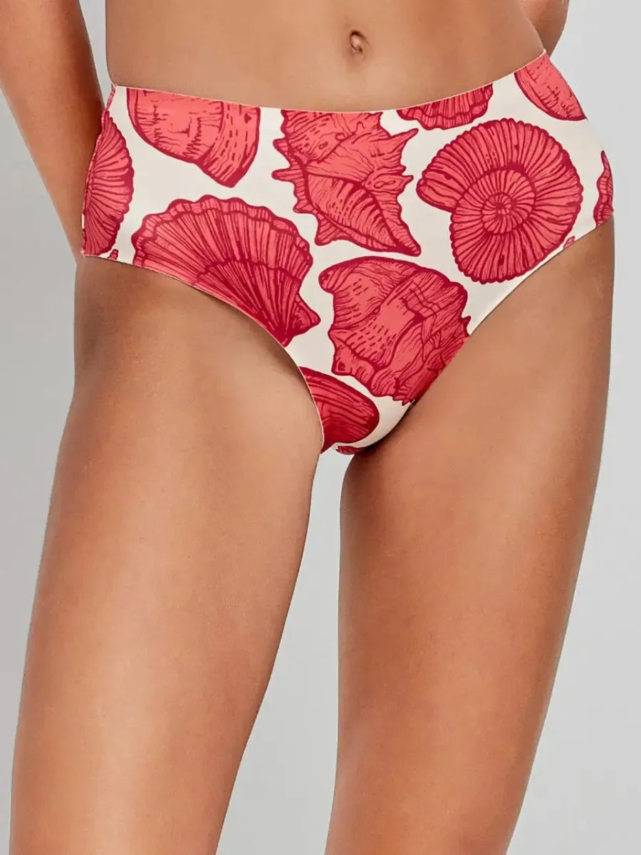 Costume da bagno donna bikini high tech senza ferretto e slip vita alta Gisela 30178