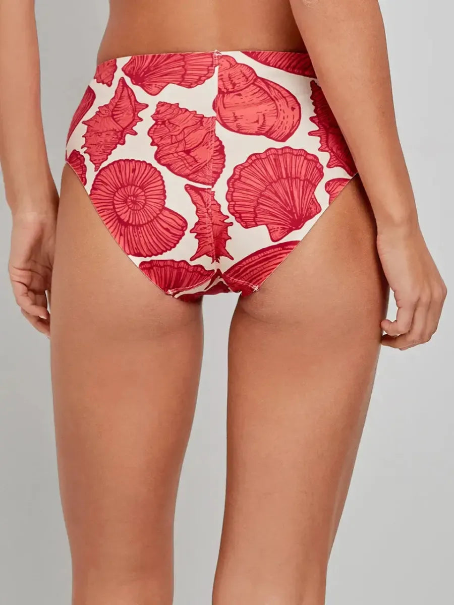 Costume da bagno donna bikini high tech senza ferretto e slip vita alta Gisela 30178