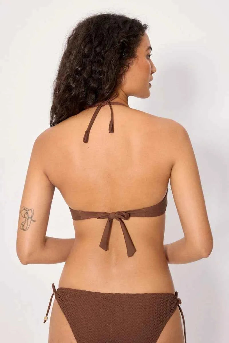 Costume da bagno donna bikini reggiseno doppia imbottitura con ferretto e slip Ysabel Mora 83356