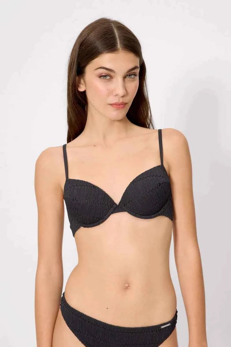 Costume da bagno donna bikini reggiseno imbottito con ferretto e slip Ysabel Mora 83216