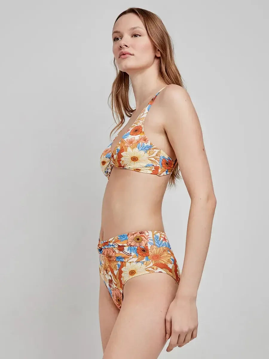 Costume da bagno donna bikini senza ferretto e slip Gisela 30215