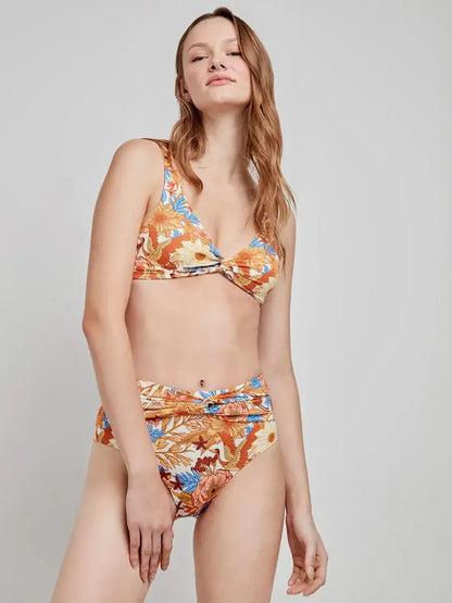 Costume da bagno donna bikini senza ferretto e slip Gisela 30215