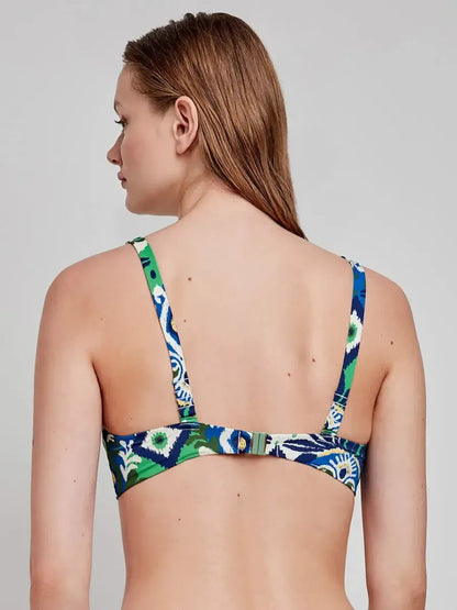 Costume da bagno donna bikini senza ferretto e slip Gisela 30230