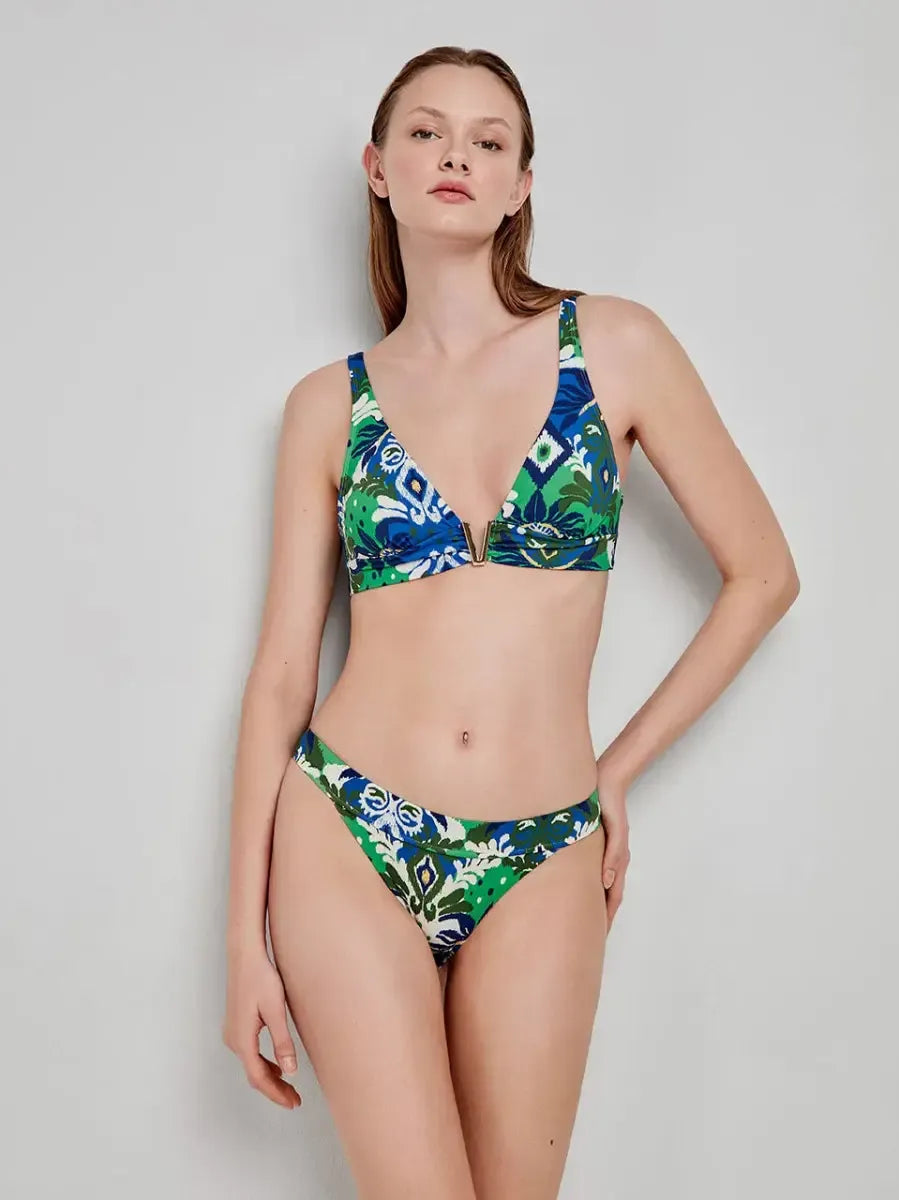 Costume da bagno donna bikini senza ferretto e slip Gisela 30230