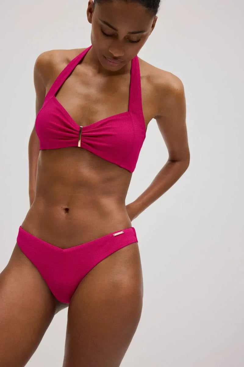 Costume da bagno donna bikini top senza ferretto e brasiliana Ysabel Mora 83114
