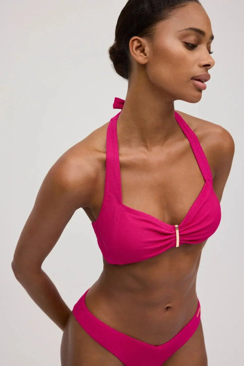 Costume da bagno donna bikini top senza ferretto e brasiliana Ysabel Mora 83114