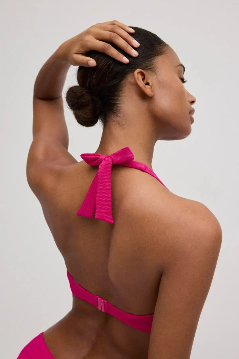 Costume da bagno donna bikini top senza ferretto e brasiliana Ysabel Mora 83114