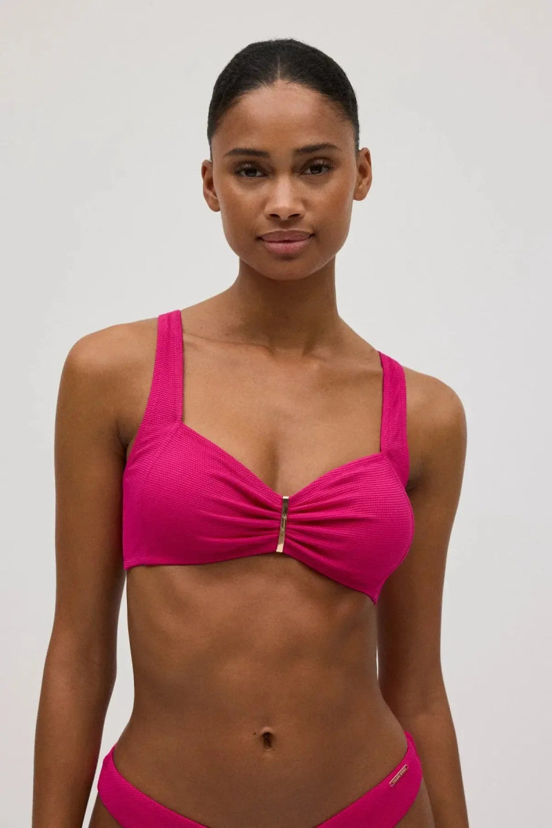 Costume da bagno donna bikini top senza ferretto e brasiliana Ysabel Mora 83114