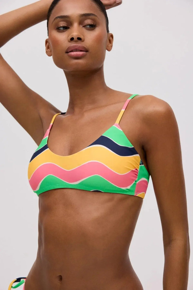 Costume da bagno donna bikini top senza ferretto e slip Ysabel Mora 82876